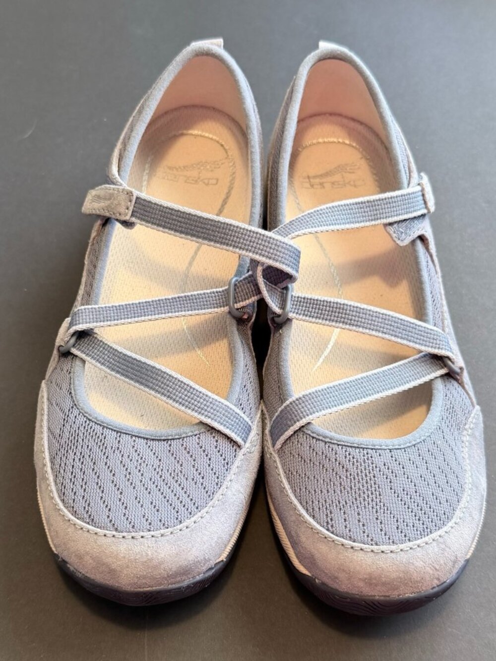 Dansko Hilda Mary Jane Ballet Sneaker  Sz 37 (US 7) Blue - NWOT (no box)